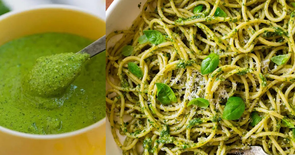 Molho Pesto Receita Fácil Rainha dos Recheios