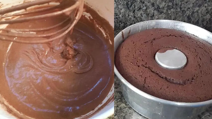 bolo chocolate caseiro